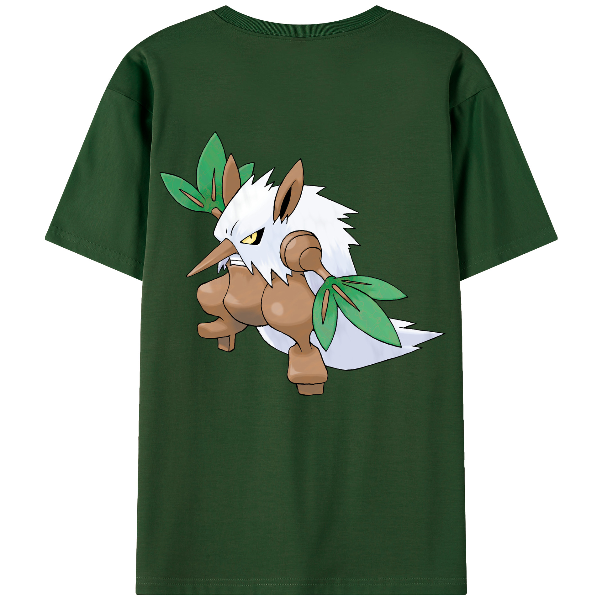 （画像用） ポケットモンスター Pokémon 綿100％半袖Tシャツ（背面プリント）